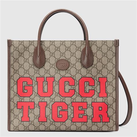 gucci tiger tote